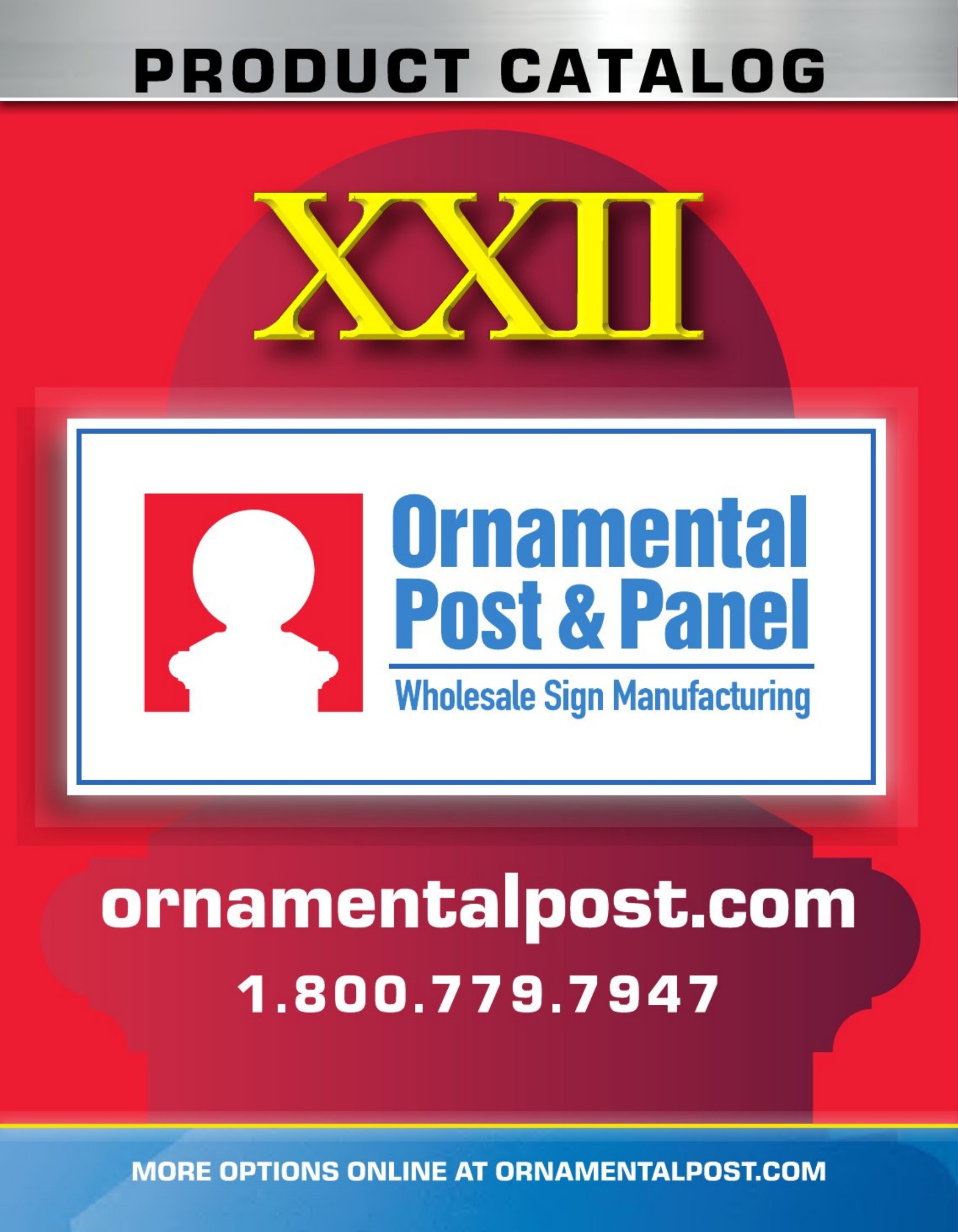 Ornamental Post & Panel Product Catalog cover