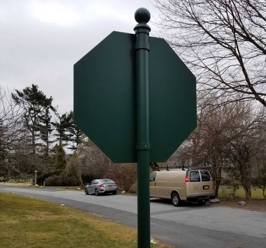 Stop Sign Backer #101