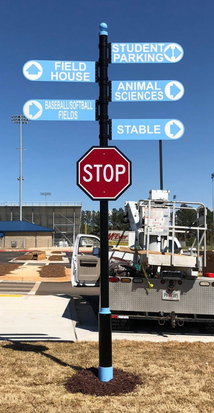 Fieldhouse Wayfinding